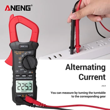 Digital Handheld Clamp Multimeter Tester Meter AC DC Volt Diode Freq Test Digital Clamp Multimeter AC Clamp Meter
Digital Handheld Clamp Multimeter Tester Meter AC DC Volt Diode Freq Test Digital Clamp Multimeter AC Clamp Meter