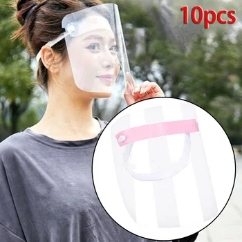 10pcs Anti Droplet Dust-Proof Protect Full Face Covering Protective Eye Protective Visor Adjustable Elastic And It Is Suitable
10pcs Anti Droplet Dust-Proof Protect Full Face Covering Protective Eye Protective Visor Adjustable Elastic And It Is Suitable