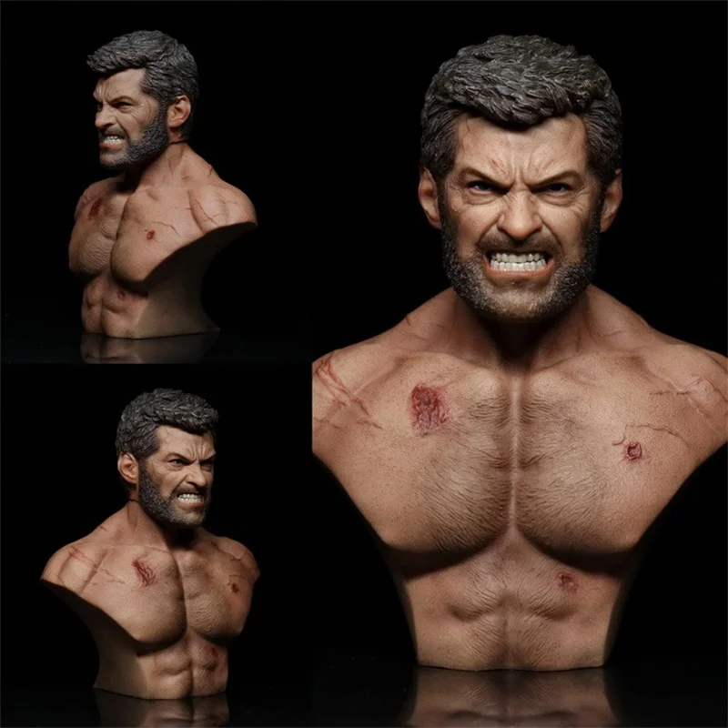 1/6 Scale Hugh Jackman Male Bust Head Sculpture Base without Head Sculpture Bust for 12" Action Figure
1/6 Scale Hugh Jackman Male Bust Head Sculpture Base without Head Sculpture Bust for 12" Action Figure