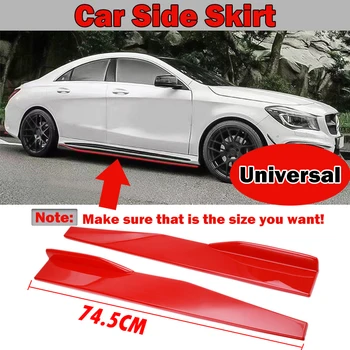 2Pcs 74.5cm Universal Car Side Skirt Wings Diffuser Surrounded Blade Rocker Splitters Professional Auto Lip Bumper Winglet
2Pcs 74.5cm Universal Car Side Skirt Wings Diffuser Surrounded Blade Rocker Splitters Professional Auto Lip Bumper Winglet