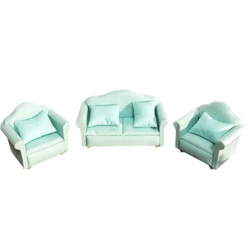 Mini Doll House Living Room Decoration Solid Color Rural Style Sofa Three-Piece Simulation Model
Mini Doll House Living Room Decoration Solid Color Rural Style Sofa Three-Piece Simulation Model