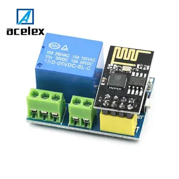 ESP8266 5V WiFi relay module Things smart home remote control switch phone APP ESP-01 relay module
ESP8266 5V WiFi relay module Things smart home remote control switch phone APP ESP-01 relay module