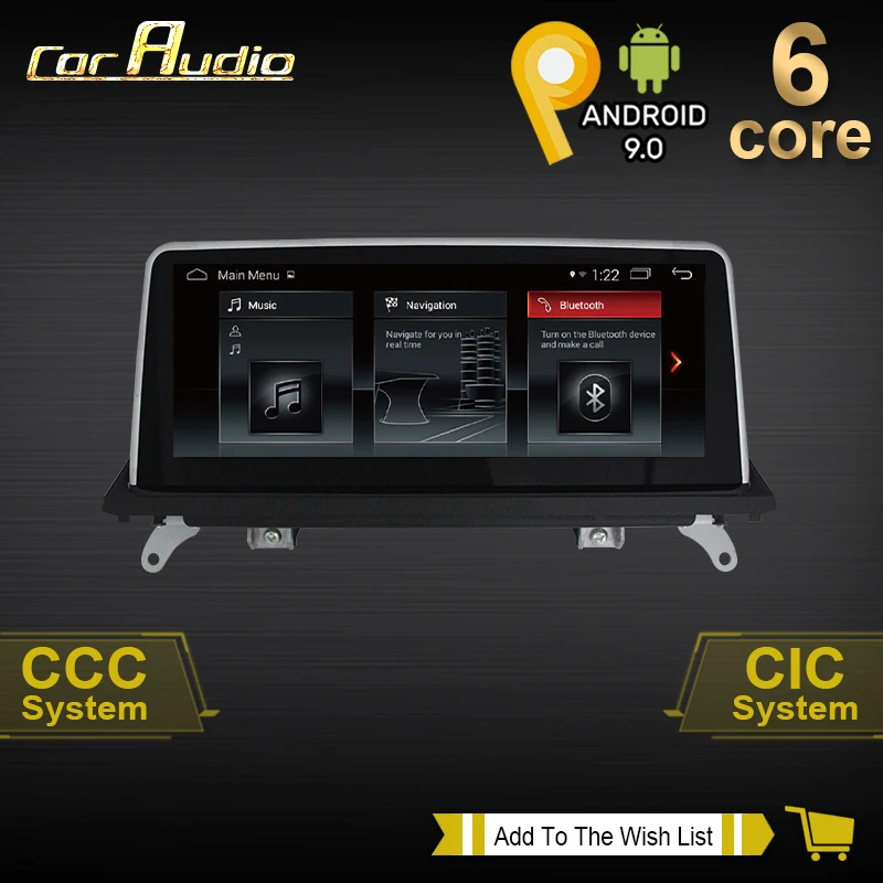 Android 9 10.25 inch 4G+32 Car multimedia Player Navigation GPS radio for BMW X5 E70 X6 E71 2007-2013 Original CCC /CIC 6 cores
Android 9 10.25 inch 4G+32 Car multimedia Player Navigation GPS radio for BMW X5 E70 X6 E71 2007-2013 Original CCC /CIC 6 cores