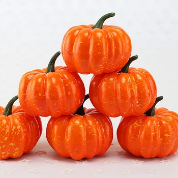 8*7.5CM Artificial Simulation Fake Mini Pumpkins Model Vegetables Foam Plastic DIY Home Decoration Accessories Pumpkin Cheap 
8*7.5CM Artificial Simulation Fake Mini Pumpkins Model Vegetables Foam Plastic DIY Home Decoration Accessories Pumpkin Cheap
