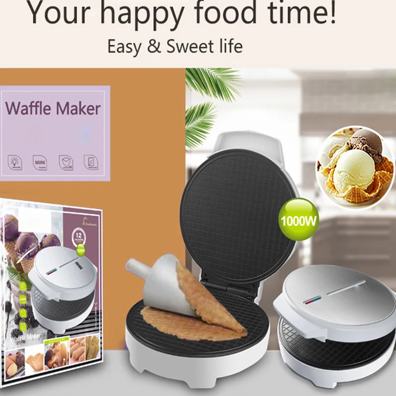 220V 1000W Electric Walnut Cake Maker Automatic Mini Nut Waffle Bread Machine Sandwich Iron Toaster Baking Breakfast Pan Oven
220V 1000W Electric Walnut Cake Maker Automatic Mini Nut Waffle Bread Machine Sandwich Iron Toaster Baking Breakfast Pan Oven