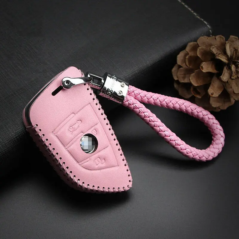 For BMW Series X5 x3 X6 Remote Key Bag Case Cover Fob Holder Chain 2 Button Pink
For BMW Series X5 x3 X6 Remote Key Bag Case Cover Fob Holder Chain 2 Button Pink