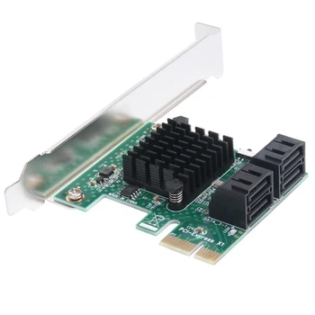 PCI to Sata 3.0 Expansion Card PCIE 1x to 4 Port SATA Converter Card Adapter PUO88
PCI to Sata 3.0 Expansion Card PCIE 1x to 4 Port SATA Converter Card Adapter PUO88