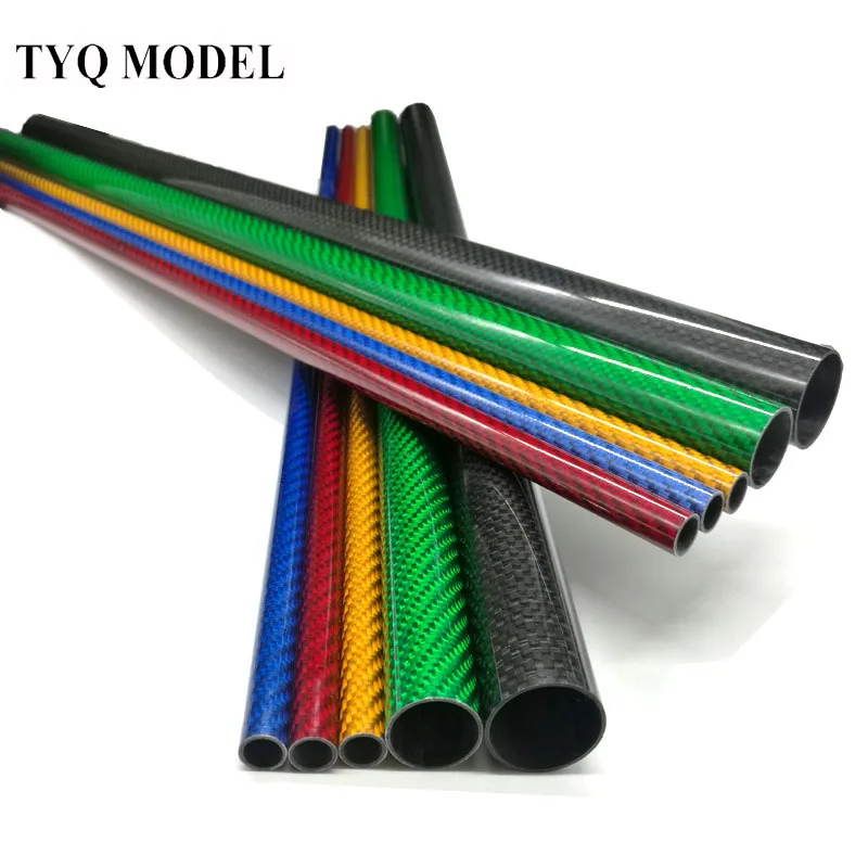 2PCS length 500 mm color true carbon fiber tube high composite hardness material 3K smooth surface blue, red, green gold.
2PCS length 500 mm color true carbon fiber tube high composite hardness material 3K smooth surface blue, red, green gold.