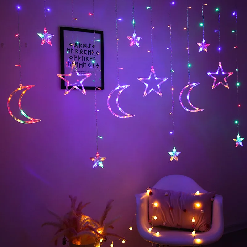 3.5M LED Xingyue Curtain Light Christmas Garland String Fairy Light 220V Indoor and Outdoor Wedding Holiday Party New Year Decor
3.5M LED Xingyue Curtain Light Christmas Garland String Fairy Light 220V Indoor and Outdoor Wedding Holiday Party New Year Decor