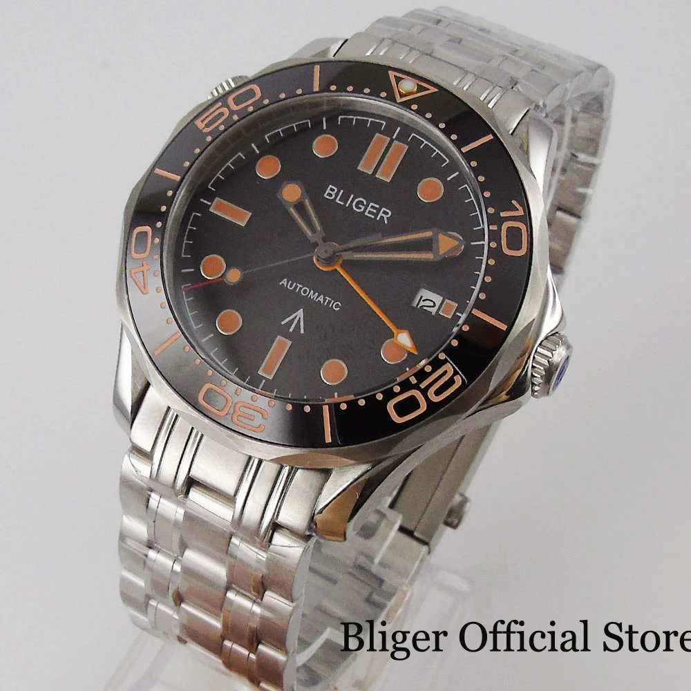 BLIGER New Arrival Men Watch Date Window GMT Function Steel Band Automatic Movement Sapphire Glass Screw Down Crown
BLIGER New Arrival Men Watch Date Window GMT Function Steel Band Automatic Movement Sapphire Glass Screw Down Crown