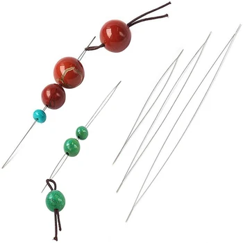 MIUSIE Big Eye Curved Beading Needles Beading Needles and Pearls Threading String Cord Easy Jewelry 5.8cm-12.8cm Making Tools
MIUSIE Big Eye Curved Beading Needles Beading Needles and Pearls Threading String Cord Easy Jewelry 5.8cm-12.8cm Making Tools