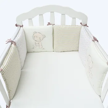 Cotton Baby Bumpers in The Crib Cot Bumper Baby Bed Protector Crib Bumper Newborns Toddler Bed Bedding Set 3/6
Cotton Baby Bumpers in The Crib Cot Bumper Baby Bed Protector Crib Bumper Newborns Toddler Bed Bedding Set 3/6