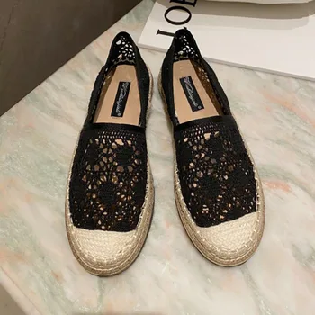 2020 summer breathable Lace fisherman shoes women loafers soft bottom female flats comfortable casual women shoes black beige
2020 summer breathable Lace fisherman shoes women loafers soft bottom female flats comfortable casual women shoes black beige