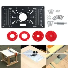 235х120X8mm Aluminum Router Table Insert Plate Woodworking Benches Table Saw Milling Trimming Engraving Machine Plate With Rings
235х120X8mm Aluminum Router Table Insert Plate Woodworking Benches Table Saw Milling Trimming Engraving Machine Plate With Rings