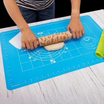 Silicone Kneading Dough Mat with Scale Non-stick High Temperature Resistance Cake Board Soft Rolling Dough Pad Pastry Tool
Silicone Kneading Dough Mat with Scale Non-stick High Temperature Resistance Cake Board Soft Rolling Dough Pad Pastry Tool