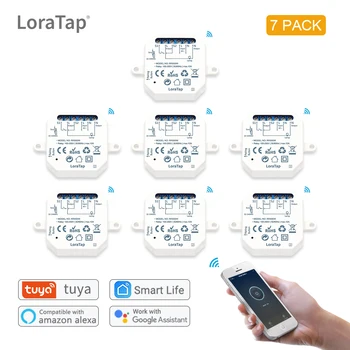 LoraTap Smart Home Wifi Switch Light Automation 1 Gang 10A Timer DIY Works with Google Home Amazon Alexa Remote Controller
LoraTap Smart Home Wifi Switch Light Automation 1 Gang 10A Timer DIY Works with Google Home Amazon Alexa Remote Controller