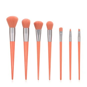 7 pcs Rubber Handle Makeup Brush Set Professional Makeup Tool Eyeshadow Brushes Face maquiagem
7 pcs Rubber Handle Makeup Brush Set Professional Makeup Tool Eyeshadow Brushes Face maquiagem