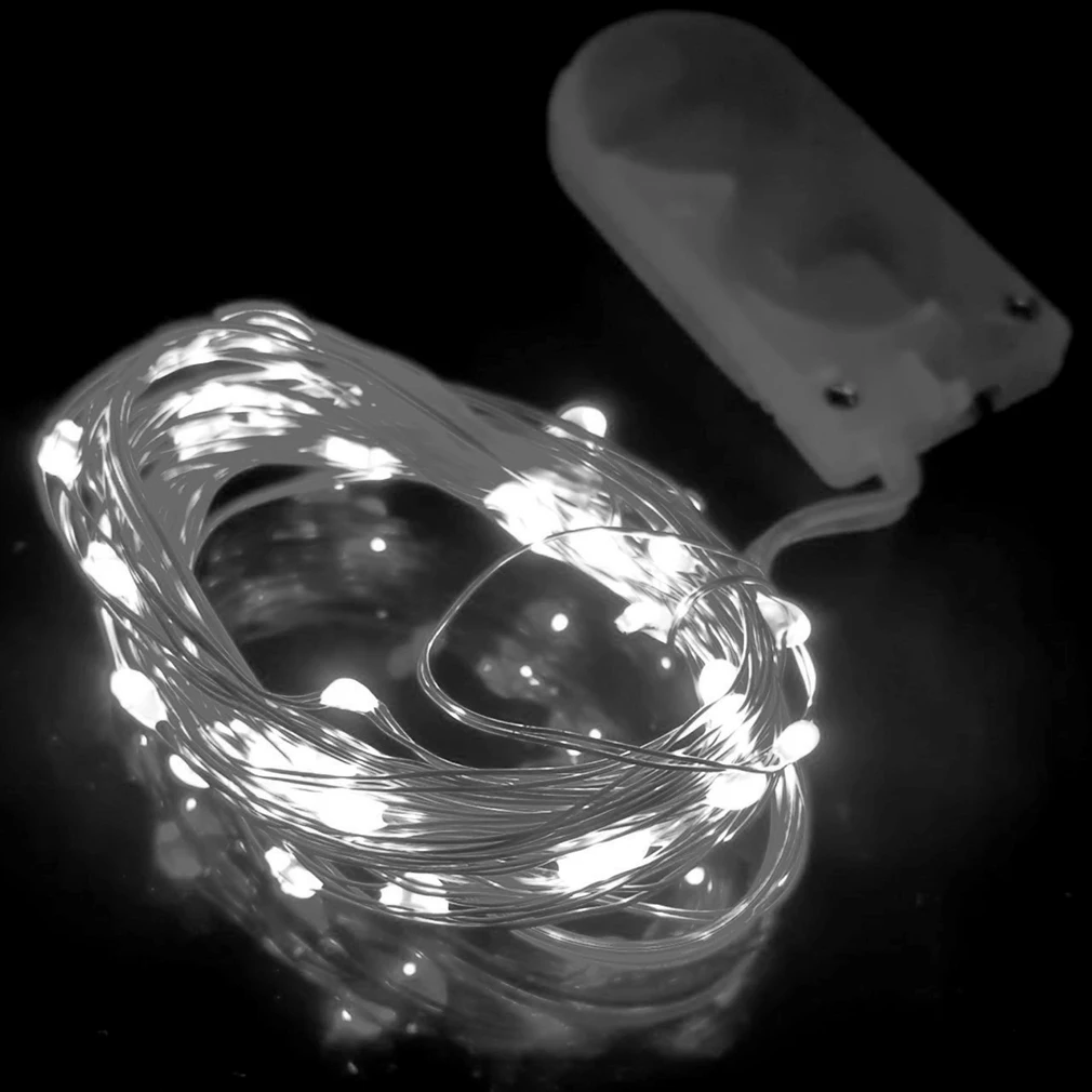 ICOCO Waterproof Ip65 2M/3M/4M Button Battery Operated LED Copper Wire Fairy String Light with Battery Case for Party Decor
ICOCO Waterproof Ip65 2M/3M/4M Button Battery Operated LED Copper Wire Fairy String Light with Battery Case for Party Decor