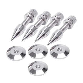 4 Pcs Speaker Spike Isolation Spikes Stand Foot Hifi Speaker Shockproof Cone Base Pads 
4 Pcs Speaker Spike Isolation Spikes Stand Foot Hifi Speaker Shockproof Cone Base Pads