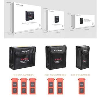 For Autel Robotics EVO II Pro Dual Series Drone Battery Protective Explosion-proof Pack Protect Storage Bag Li-Po Safe Case
For Autel Robotics EVO II Pro Dual Series Drone Battery Protective Explosion-proof Pack Protect Storage Bag Li-Po Safe Case