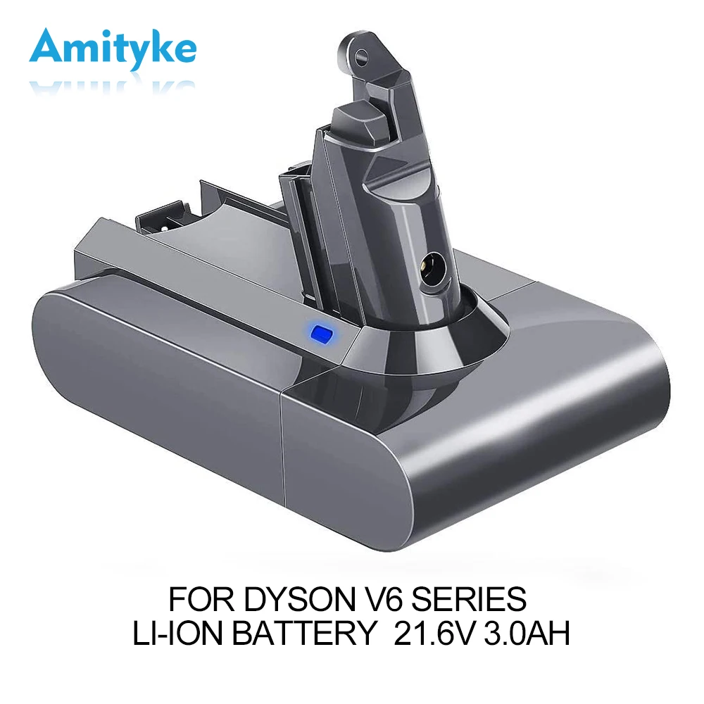 21.6V 3000mAh Li-ion Battery Compatible with Dyson V6 DC58 DC61 DC62 V6 965874-02 Animal DC72 Handheld Replacement Battery
21.6V 3000mAh Li-ion Battery Compatible with Dyson V6 DC58 DC61 DC62 V6 965874-02 Animal DC72 Handheld Replacement Battery