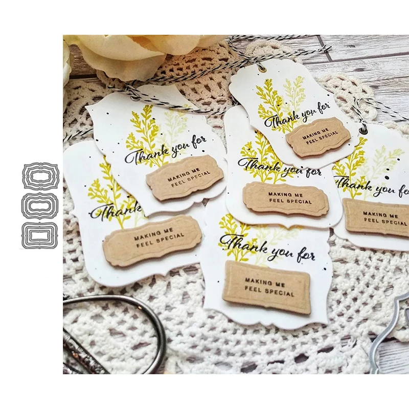 JC Metal Cutting Dies for Scrapbooking Rectangle Lace Frame Craft Mold Cut Die Stencil Handmade Tool Paper Card Make Template
JC Metal Cutting Dies for Scrapbooking Rectangle Lace Frame Craft Mold Cut Die Stencil Handmade Tool Paper Card Make Template