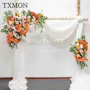 TXMON Creative Solid Wood Arch Floral Origami Silk Flower Set Mall Opening Event Layout Wedding Decoration Simulation Flowers
TXMON Creative Solid Wood Arch Floral Origami Silk Flower Set Mall Opening Event Layout Wedding Decoration Simulation Flowers