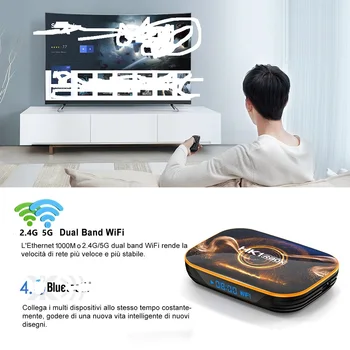 50pcs /lot HK1 R1 Android 10.0 TV Box RK3318 4GB RAM 128GB ROM 5G WIFI bt 4K Set Top Box Video Media Player For Netflix
50pcs /lot HK1 R1 Android 10.0 TV Box RK3318 4GB RAM 128GB ROM 5G WIFI bt 4K Set Top Box Video Media Player For Netflix