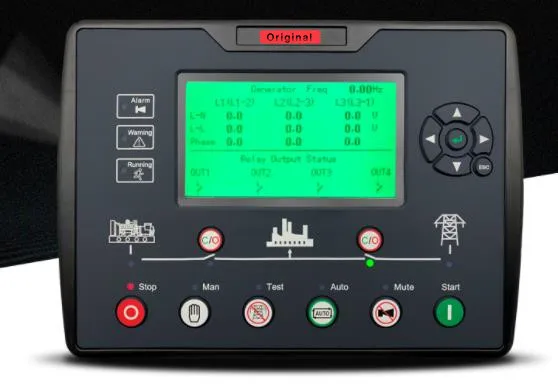 LXC6120E Completely replaced dse6120 genset control module of generator pane