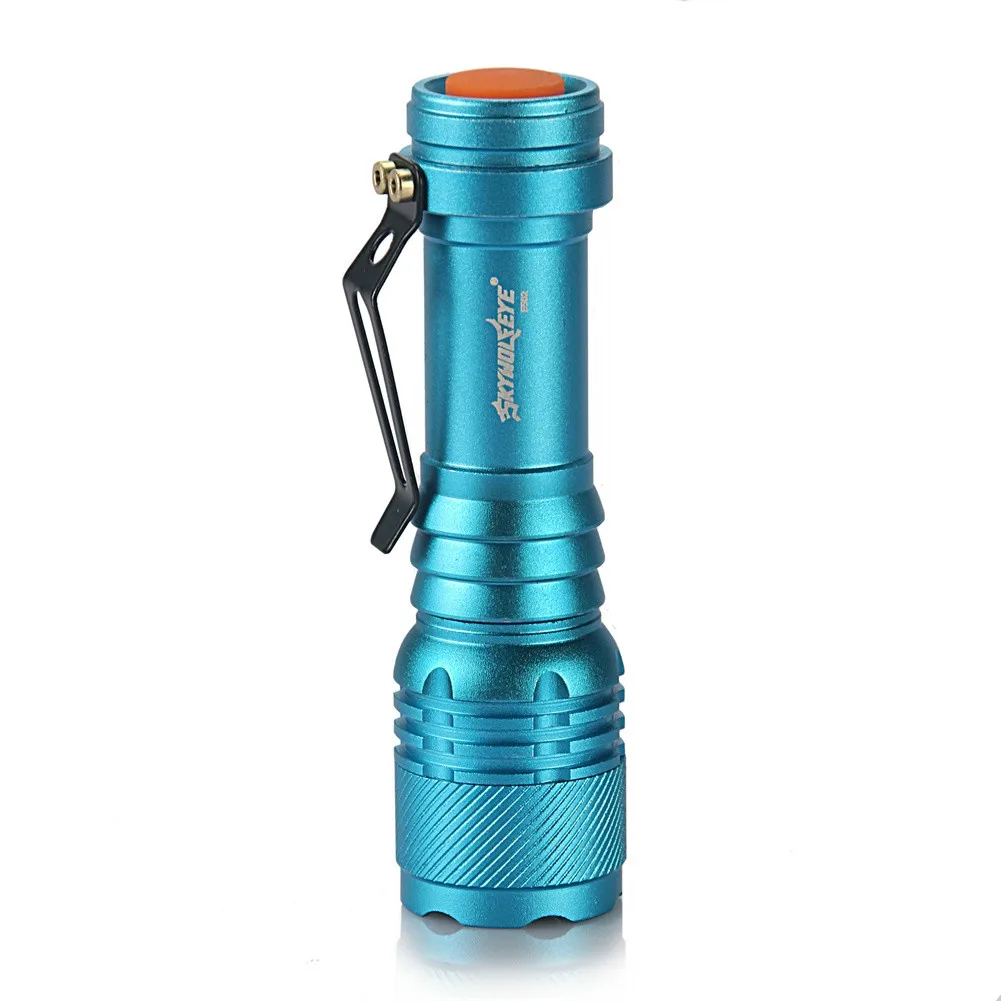200-500m Flashlight Non-thermal Radiation XPE LED Flashlight 6000LM Aluminum Alloy High/Low/SOS LED Safe Skywolfeye Torch
200-500m Flashlight Non-thermal Radiation XPE LED Flashlight 6000LM Aluminum Alloy High/Low/SOS LED Safe Skywolfeye Torch