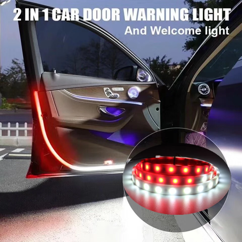 Car Door Opening Warning Lights LED Welcome Decor Lamp Strips Collision Safety Universal Car Light 2pcs/lot
Car Door Opening Warning Lights LED Welcome Decor Lamp Strips Collision Safety Universal Car Light 2pcs/lot