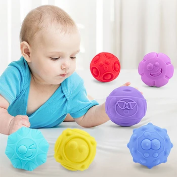 Baby Touch Hand Ball Toy Early Learning Educational Rubber Textured Touch Ball Hand Sensory Funny Toys Gifts Bath For Children
Baby Touch Hand Ball Toy Early Learning Educational Rubber Textured Touch Ball Hand Sensory Funny Toys Gifts Bath For Children