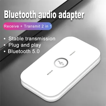 Bluetooth 5.0 Adapter with Stereo Music, Transmitter + Receiver, Noise Elimination Circuit Wireless Audio Transmission Tool
Bluetooth 5.0 Adapter with Stereo Music, Transmitter + Receiver, Noise Elimination Circuit Wireless Audio Transmission Tool