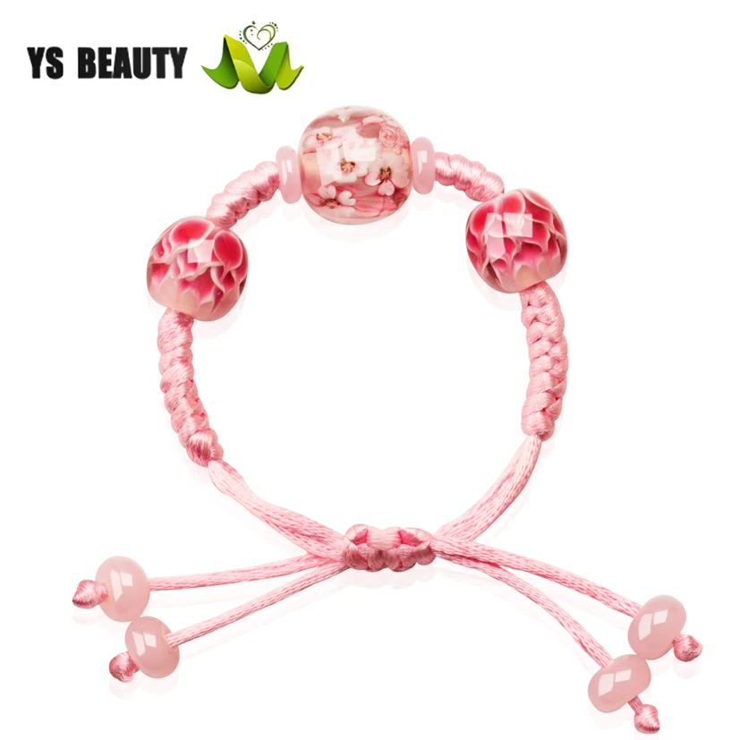 Japanese Cherry Blossom Glass Beads Bracelet Meaning Romantic Love Bracelet Suitable For Girls With Fashion Personalized Jewelry
Japanese Cherry Blossom Glass Beads Bracelet Meaning Romantic Love Bracelet Suitable For Girls With Fashion Personalized Jewelry