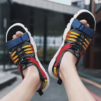 Summer Male Mix Color Slippers Men Sandals Gladiator Beach Shoes Sport Water Flip Flops Sandalia Masculina Zapatos De Hombre
Summer Male Mix Color Slippers Men Sandals Gladiator Beach Shoes Sport Water Flip Flops Sandalia Masculina Zapatos De Hombre