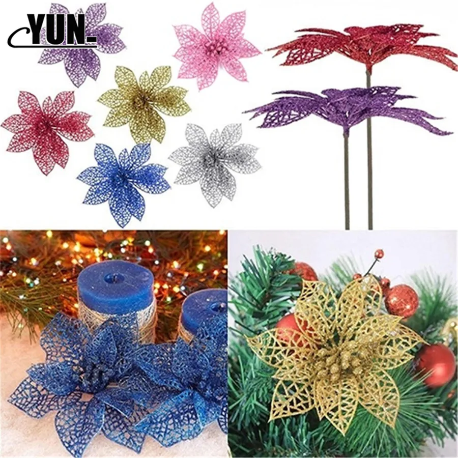 Artificial Hollow Flowers Beautiful Ornament Hanging on The Christmas Tree Wedding Christmas Valentine's Day Decorations 7D
Artificial Hollow Flowers Beautiful Ornament Hanging on The Christmas Tree Wedding Christmas Valentine's Day Decorations 7D