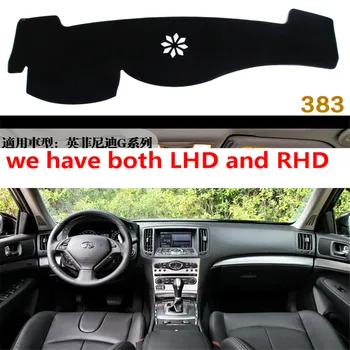 For INFINITI Q40 G35 G37 2007 2008 2009 2011 2014 2015 2019 Dashmats Car-styling Accessories Dashboard Cover Pad Carpet sunshade
For INFINITI Q40 G35 G37 2007 2008 2009 2011 2014 2015 2019 Dashmats Car-styling Accessories Dashboard Cover Pad Carpet sunshade