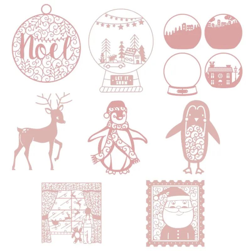 Christmas Santa Clause Snowman Metal Cutting dies 2019 new Craft Dies for Embossing Paper Card making Scrapbooking Decoration
Christmas Santa Clause Snowman Metal Cutting dies 2019 new Craft Dies for Embossing Paper Card making Scrapbooking Decoration
