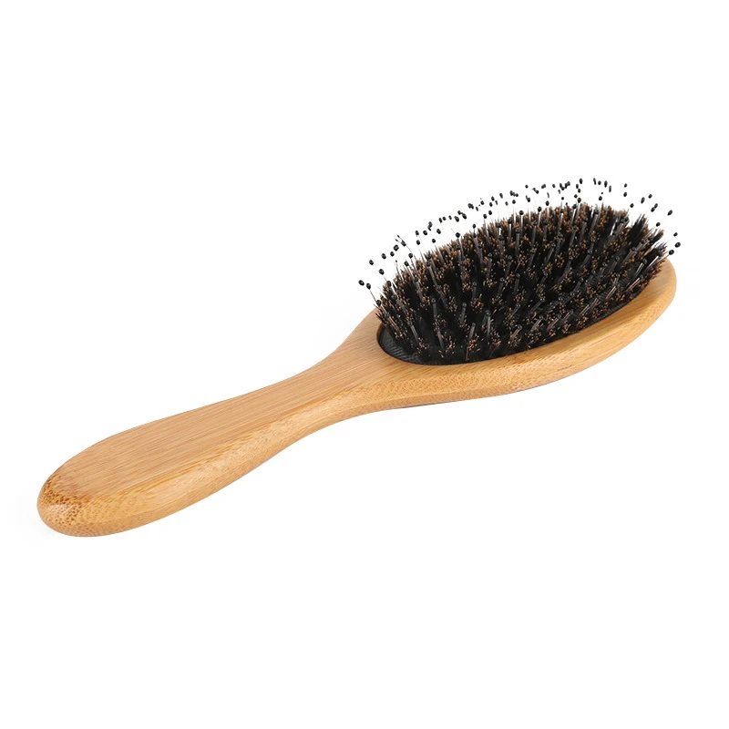 1Pc Boar Bristle Natural Anti-static Wooden Scalp Brush Massage Comb Hair Accessory for Styling Straightening
1Pc Boar Bristle Natural Anti-static Wooden Scalp Brush Massage Comb Hair Accessory for Styling Straightening