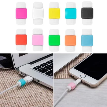 10Pcs Silicone USB Cable Protector Earphone Wire Cord Protection Cover Data Charger Line Protective Case For Apple Samsung
10Pcs Silicone USB Cable Protector Earphone Wire Cord Protection Cover Data Charger Line Protective Case For Apple Samsung