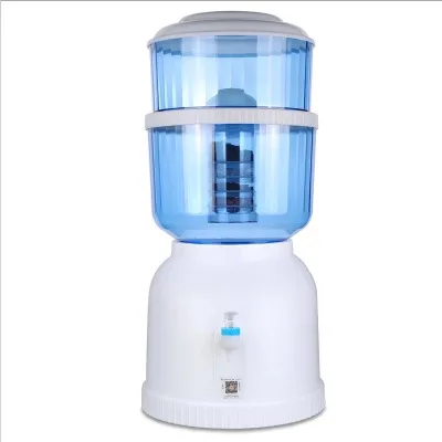 Mini Water Dispenser Desktop Drinking Fountains Machine Base Buckets Watering Bottle Holder Absorber Barrel Pump Faucet | Бытовая