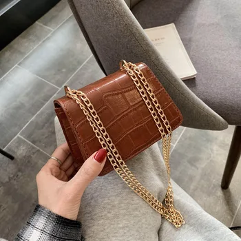 New texture female 2020 new Korean version of the mini net red crocodile pattern wild shoulder messenger small square bag
New texture female 2020 new Korean version of the mini net red crocodile pattern wild shoulder messenger small square bag