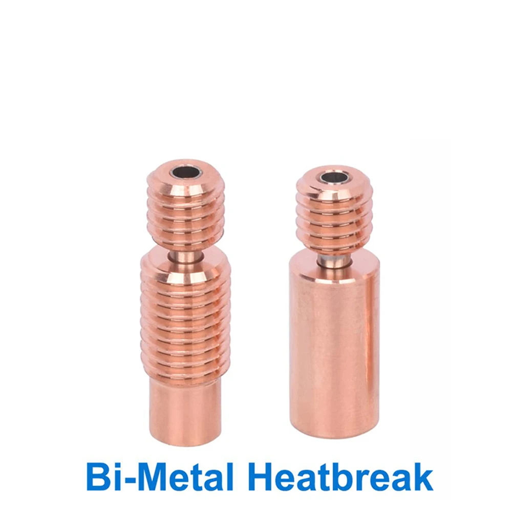 3d Printer Bi-Metal Heatbreak Bimetal Heat Break for E3D V6 Hotend Heater Block for Prusa I3 MK3 Break 1.75MM Filament Smooth
3d Printer Bi-Metal Heatbreak Bimetal Heat Break for E3D V6 Hotend Heater Block for Prusa I3 MK3 Break 1.75MM Filament Smooth