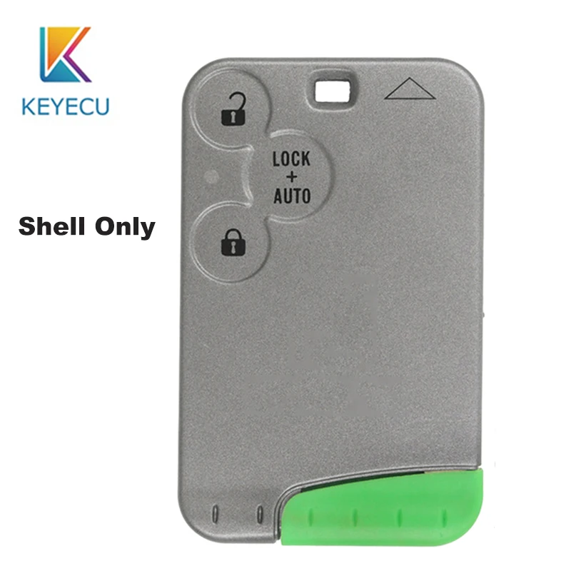 KEYECU for Renault Laguna Espace Vel Satis Replacement 3 button Keyless Remote Smart key Card Shell Cover Case With Blade
KEYECU for Renault Laguna Espace Vel Satis Replacement 3 button Keyless Remote Smart key Card Shell Cover Case With Blade