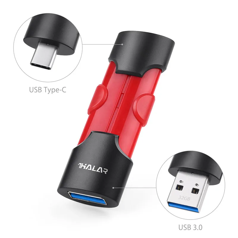 Флеш накопитель THKAILAR USB 3 0 Type C OTG флеш 256 ГБ 128 64 Флешка 32 Гб высокая скорость|USB