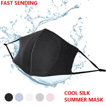 Windproof Mouth-muffle Dustproof Mesh Mask Breathable PM2.5 2 Layers Cool Silk Cotton Face Mask Man Woman Washable Reusable
Windproof Mouth-muffle Dustproof Mesh Mask Breathable PM2.5 2 Layers Cool Silk Cotton Face Mask Man Woman Washable Reusable
