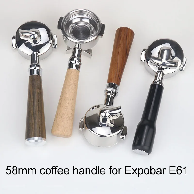 Bottomless Portafilter 1 Spout 2 Spout for Expobar E61 Espresso Machines, 58mm Professional Coffee Machine drip Tray
Bottomless Portafilter 1 Spout 2 Spout for Expobar E61 Espresso Machines, 58mm Professional Coffee Machine drip Tray