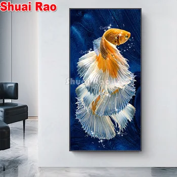 Koi Fish Feng Shui Carp Diamond Painting Cross Stitch Diamond Embroidery Full Square Round Rhinestone painting office decor gift
Koi Fish Feng Shui Carp Diamond Painting Cross Stitch Diamond Embroidery Full Square Round Rhinestone painting office decor gift