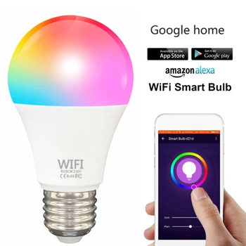 E27 Smart Control Led Lamp RGB Dimmable Light 220V 110V Led Lamp Colorful Changing Bulb Led Lamp RGBW White Home Decoratio
E27 Smart Control Led Lamp RGB Dimmable Light 220V 110V Led Lamp Colorful Changing Bulb Led Lamp RGBW White Home Decoratio