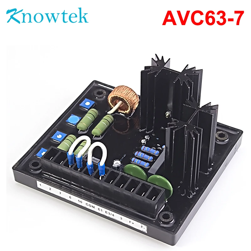 AVR AVC63-7 AVC63-7F Automatic Voltage Regulator for Generator Genset Volt Regulation
AVR AVC63-7 AVC63-7F Automatic Voltage Regulator for Generator Genset Volt Regulation
